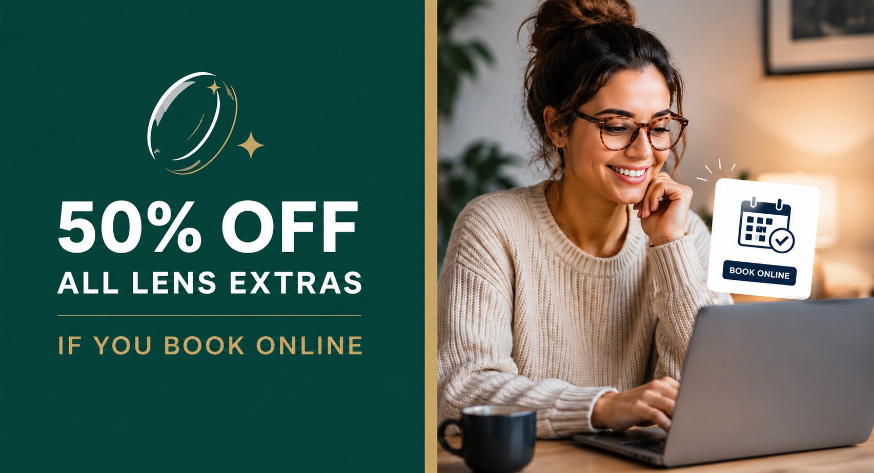 50% off all lens extras